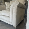 Alstons Fleming 3 Seater & Armchair in Ivory Fabric Alstons Fleming 3 Seater & Armchair in Ivory Fabric