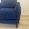Joy Armchair in Denim Blue Fabric Joy Armchair in Denim Blue Fabric