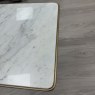 Priya - Marble & Brass Style Lamp Table Priya - Marble & Brass Style Lamp Table