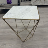 Priya - Marble & Brass Style Lamp Table Priya - Marble & Brass Style Lamp Table