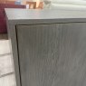 Contemporary Wood with Brass Two Door Sideboard Contemporary Wood with Brass Two Door Sideboard
