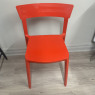 Calligaris Skin - Set of 2 Red Chairs Calligaris Skin - Set of 2 Red Chairs