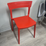Calligaris Skin - Set of 2 Red Chairs Calligaris Skin - Set of 2 Red Chairs
