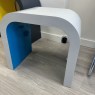 Neo Lamp Table - Grey & Teal Neo Lamp Table - Grey & Teal