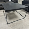 Tate Coffee Table - Black Rustic Wood Tate Coffee Table - Black Rustic Wood