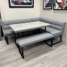 Moda Right Hand Facing Corner Dining Set Moda Right Hand Facing Corner Dining Set
