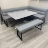 Moda Right Hand Facing Corner Dining Set Moda Right Hand Facing Corner Dining Set