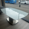 Olivia Coffee Table - White Glass Olivia Coffee Table - White Glass