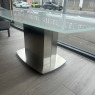 Olivia Coffee Table - White Glass Olivia Coffee Table - White Glass