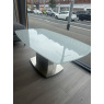 Olivia Coffee Table - White Glass Olivia Coffee Table - White Glass