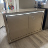 Sardinia 2 Door Sideboard with LED - Cream Gloss Sardinia 2 Door Sideboard with LED - Cream Gloss
