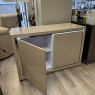 Sardinia 2 Door Sideboard with LED - Cream Gloss Sardinia 2 Door Sideboard with LED - Cream Gloss