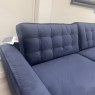 Tivoli RHF Cornersofa in Navy Velvet Fabric Tivoli RHF Cornersofa in Navy Velvet Fabric