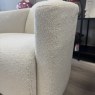 Calia Italia - Hotel Chair with Swivel - Teddy Ivory Fabric Calia Italia - Hotel Chair with Swivel - Teddy Ivory Fabric
