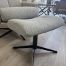 G Plan Lukas Chair and Stool - Piero Silver G Plan Lukas Chair and Stool - Piero Silver