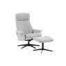 G Plan - Lukas Chair and Stool - Piero Silver G Plan - Lukas Chair and Stool - Piero Silver