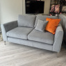 Elliott Medium Sofa - Grey Velvet Fabric Elliott Medium Sofa - Grey Velvet Fabric