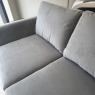 Elliott Medium Sofa - Grey Velvet Fabric Elliott Medium Sofa - Grey Velvet Fabric