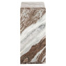 Tovek - Brown Marble Side Table Tovek - Brown Marble Side Table