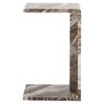 Tovek - Brown Marble Side Table Tovek - Brown Marble Side Table