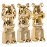 No Evil - Gold Bears No Evil - Gold Bears