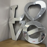 LOVE - Wall Mirror LOVE - Wall Mirror