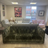 Vagabond Tetrad Grand Sofa in Coco Moss Fabric Vagabond Tetrad Grand Sofa in Coco Moss Fabric
