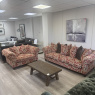 Elgar Grand Sofa & Snuggler Tetrad - Luxury Pattern Fabric Elgar Grand Sofa & Snuggler Tetrad - Luxury Pattern Fabric
