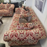 Elgar Grand Sofa & Snuggler Tetrad - Luxury Pattern Fabric Elgar Grand Sofa & Snuggler Tetrad - Luxury Pattern Fabric