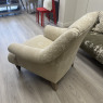 Jacaranda Chair in Bagru Fabric by Tetrad Jacaranda Chair in Bagru Fabric by Tetrad