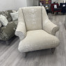 Jacaranda Chair in Bagru Fabric by Tetrad Jacaranda Chair in Bagru Fabric by Tetrad