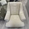 Jacaranda Chair in Bagru Fabric by Tetrad Jacaranda Chair in Bagru Fabric by Tetrad