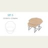 Fama - Perseo Set of 2 Tables Fama - Perseo Set of 2 Tables
