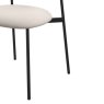 Amalfi - Dining Chair Ivory Fabric Amalfi - Dining Chair Ivory Fabric