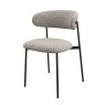 Amalfi - Dining Chair Earthy Grey Fabric Amalfi - Dining Chair Earthy Grey Fabric