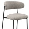 Amalfi - Dining Chair Earthy Grey Fabric Amalfi - Dining Chair Earthy Grey Fabric