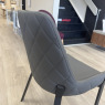 Calabria Dining Chairs - Set of 6 - Grey PU Calabria Dining Chairs - Set of 6 - Grey PU