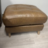 A&J Saddler - Footstool - Tote Tobacco Leather A&J Saddler - Footstool - Tote Tobacco Leather