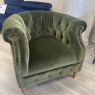 A&J Jude - Occasional Chair in Moss Fabric A&J Jude - Occasional Chair in Moss Fabric