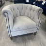 A&J Jude - Occasional Chair in Light Natural Fabric A&J Jude - Occasional Chair in Light Natural Fabric