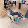 Fama - Mondrian Swivel Power Recliner L42