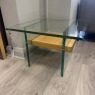 Multi - Glass & Solid Oak Table Multi - Glass & Solid Oak Table
