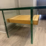 Multi - Glass & Solid Oak Table Multi - Glass & Solid Oak Table