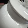 Large White Bird Top Lidded Jar Large White Bird Top Lidded Jar