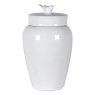 Large White Bird Top Lidded Jar Large White Bird Top Lidded Jar
