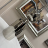 XL Nickel Finial Table Lamp with Linen Shade XL Nickel Finial Table Lamp with Linen Shade