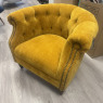 A&J Jude - Mustard Fabric Armchair A&J Jude - Mustard Fabric Armchair