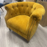 A&J Jude - Mustard Fabric Armchair A&J Jude - Mustard Fabric Armchair