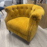 A&J Jude - Mustard Fabric Armchair A&J Jude - Mustard Fabric Armchair