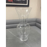 Clear Tulip Shape Tall Vase Clear Tulip Shape Tall Vase